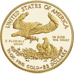 2020 American Eagle Gold Half Ounce Proof Coin Reverse