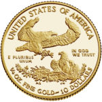 2020 American Eagle Gold Quarter Ounce Proof Coin Reverse