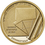 2020 American Innovation One Dollar Coin Connecticut Proof Reverse