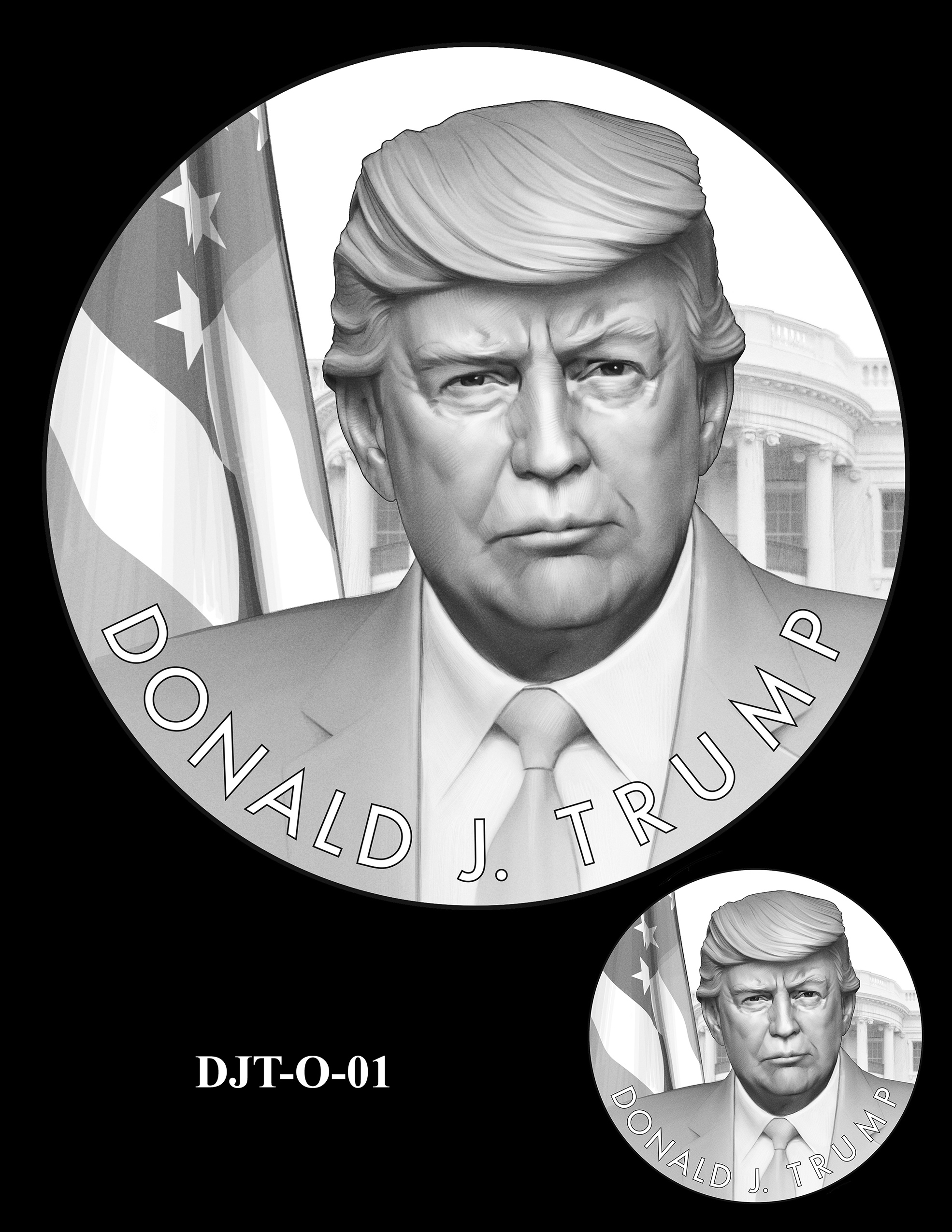 DJT-O-01 -- Donald J. Trump Presidential Medal