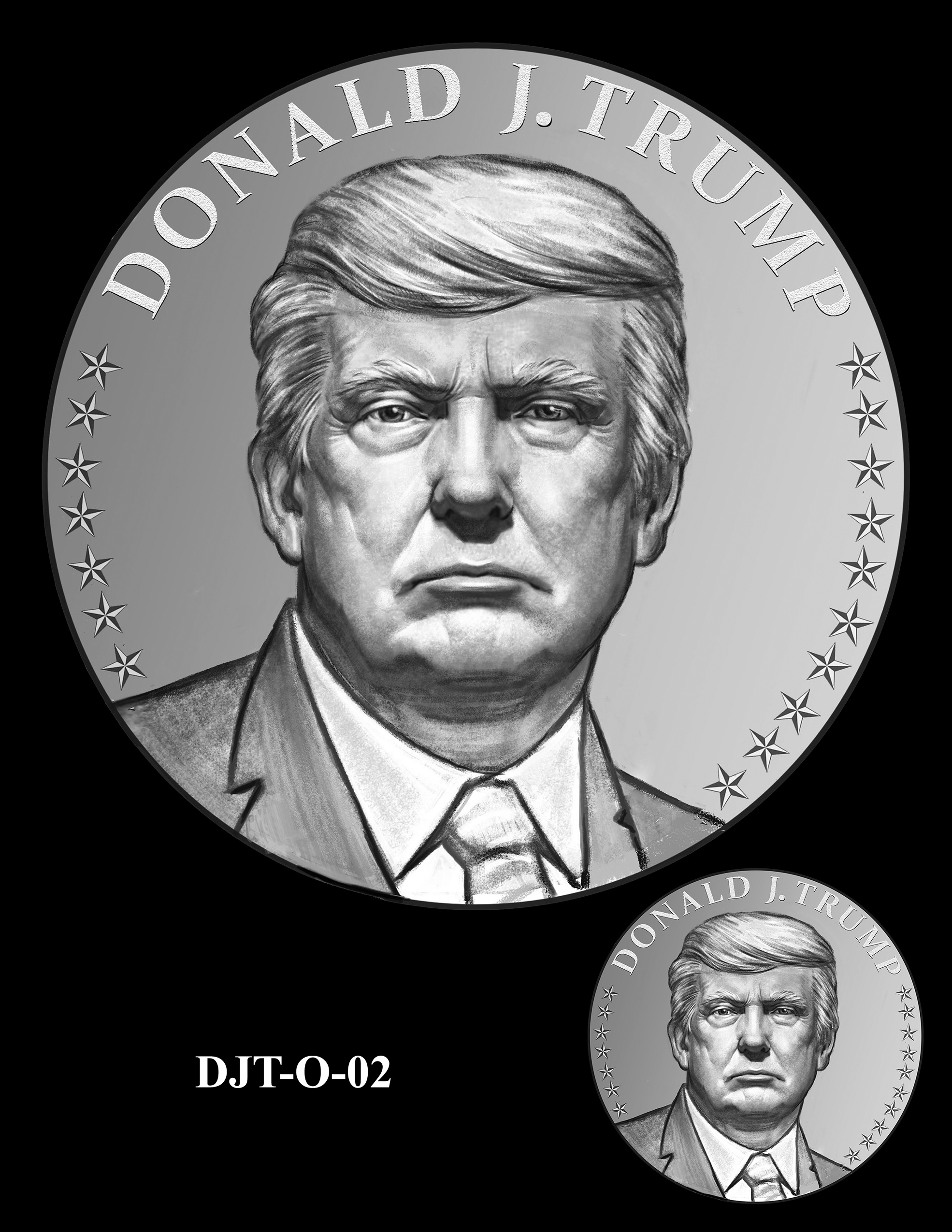 DJT-O-02 -- Donald J. Trump Presidential Medal