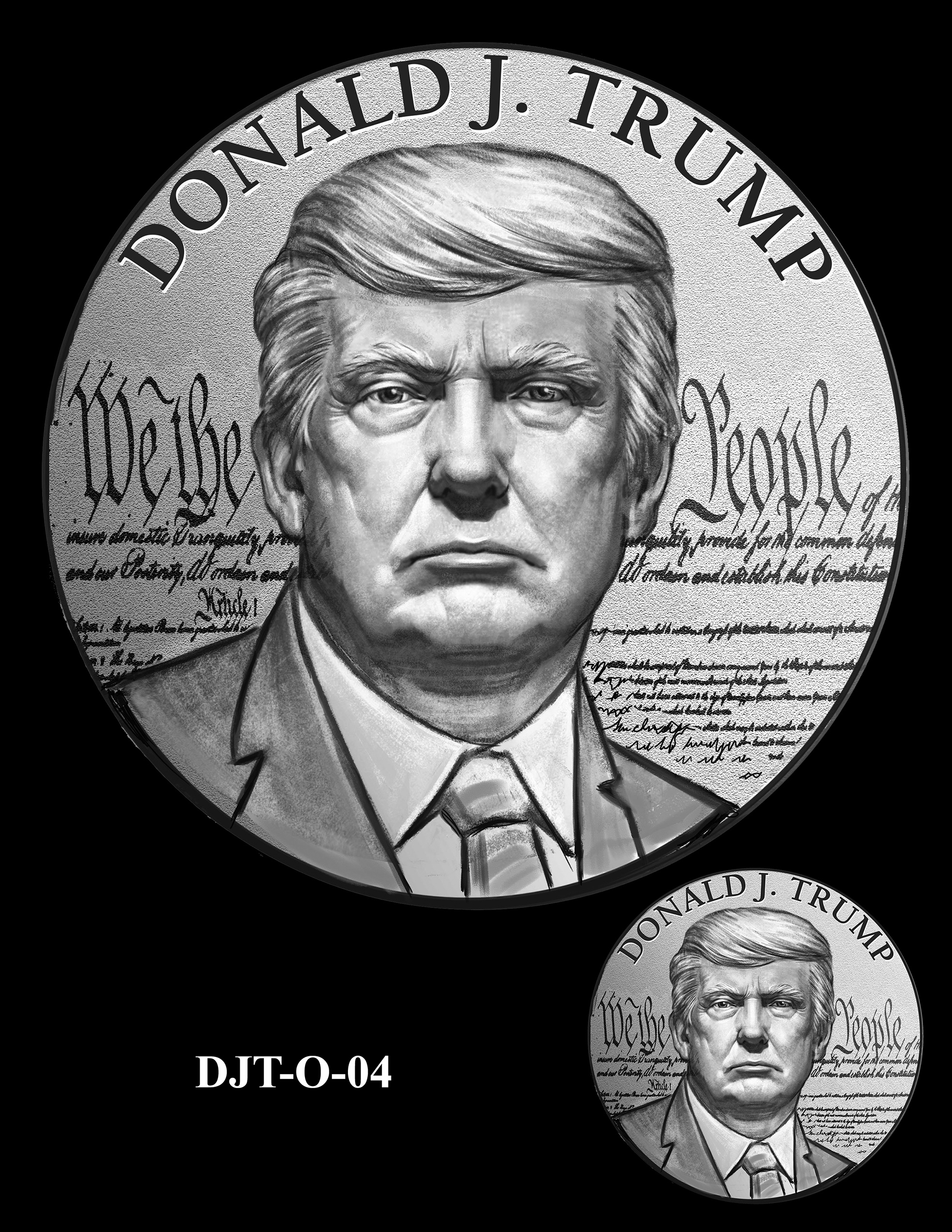 DJT-O-04 -- Donald J. Trump Presidential Medal