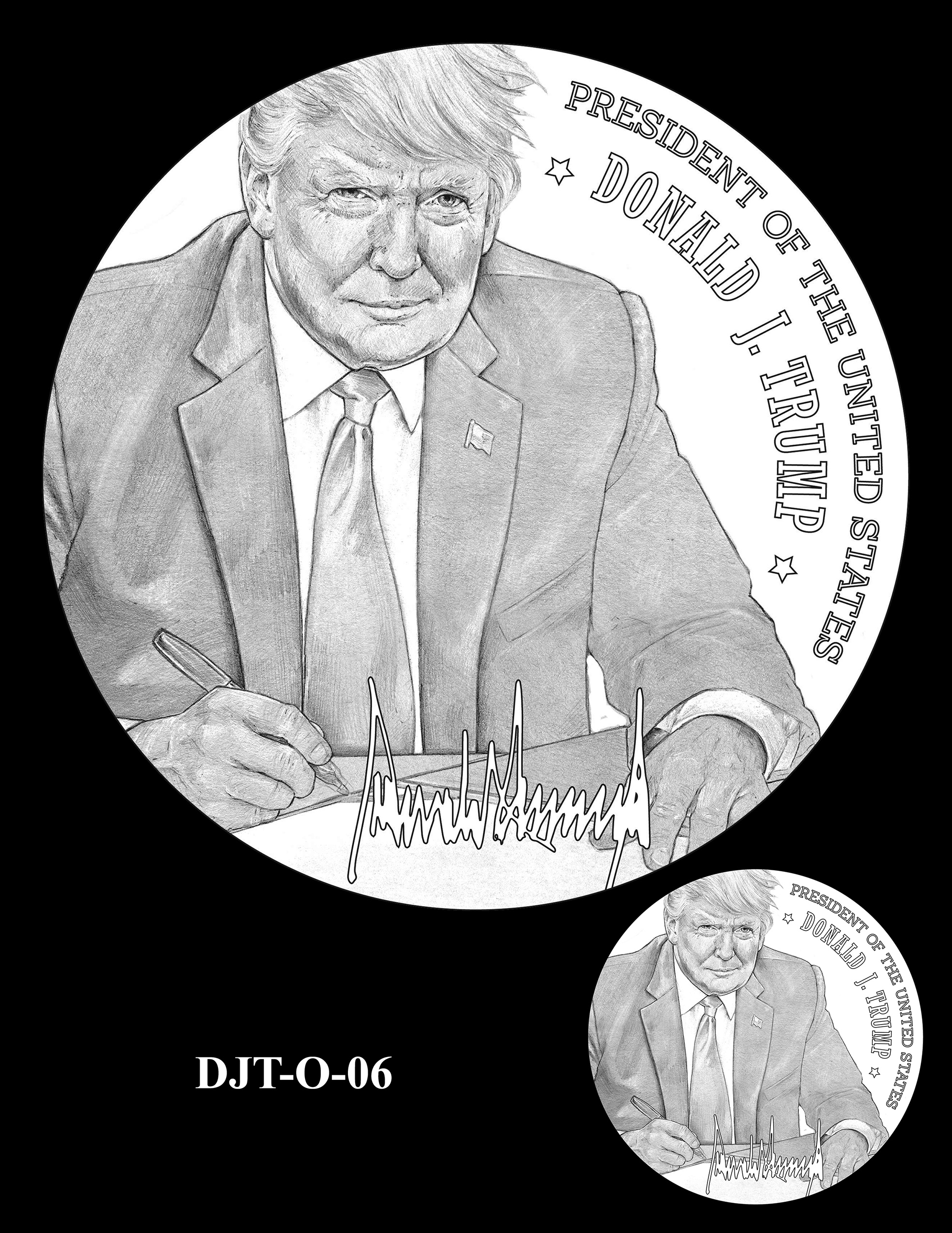 DJT-O-06 -- Donald J. Trump Presidential Medal