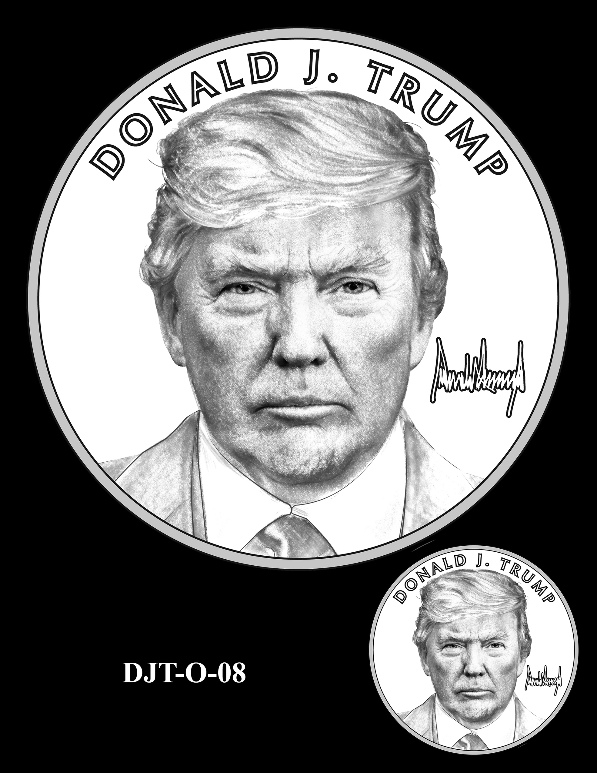 DJT-O-08 -- Donald J. Trump Presidential Medal