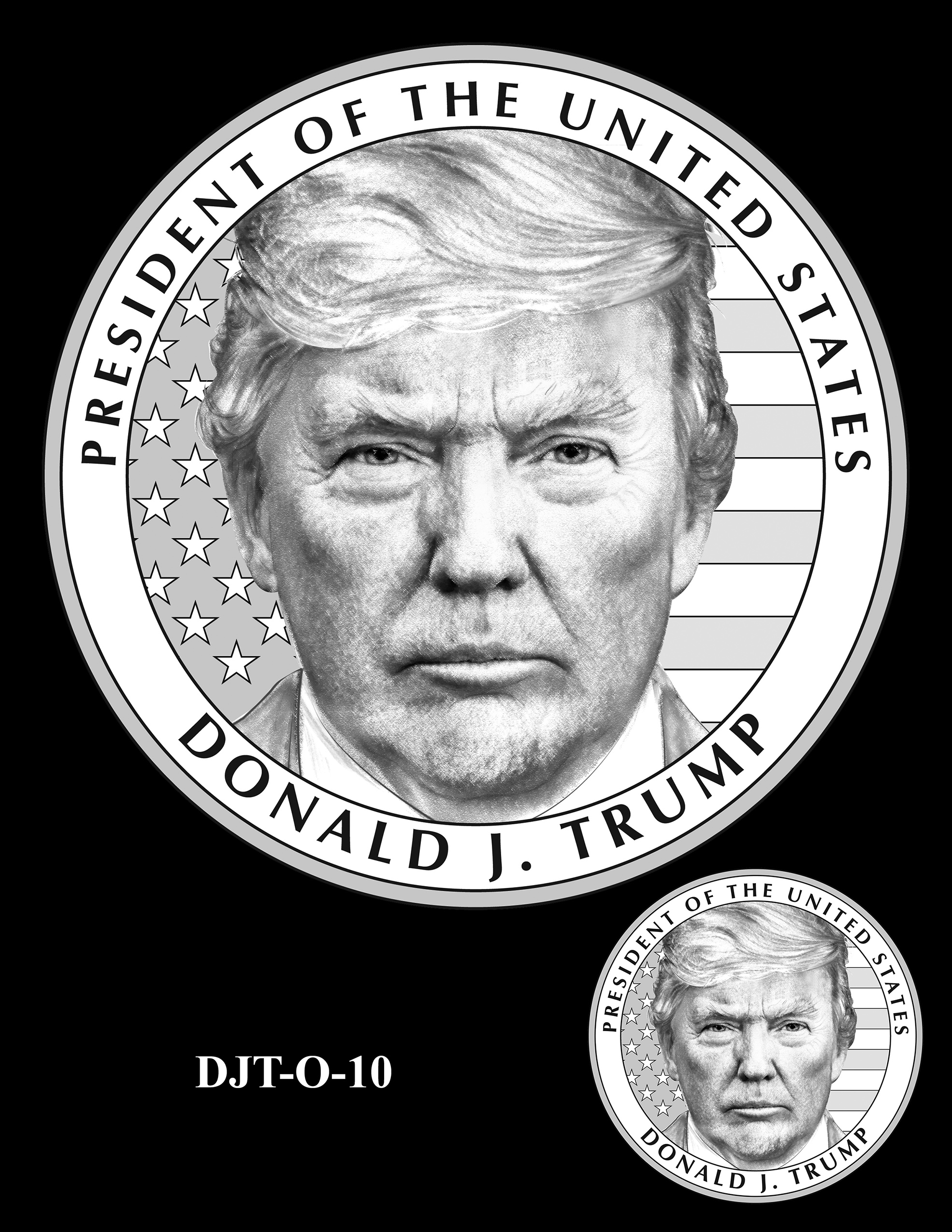 DJT-O-10 -- Donald J. Trump Presidential Medal