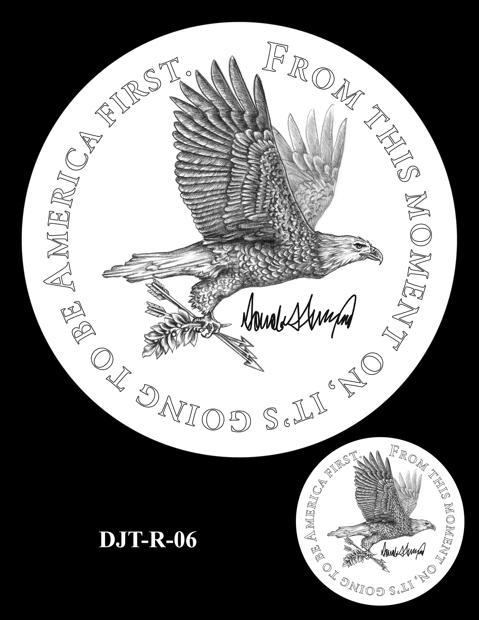 DJT-R-06 -- Donald J. Trump Presidential Medal