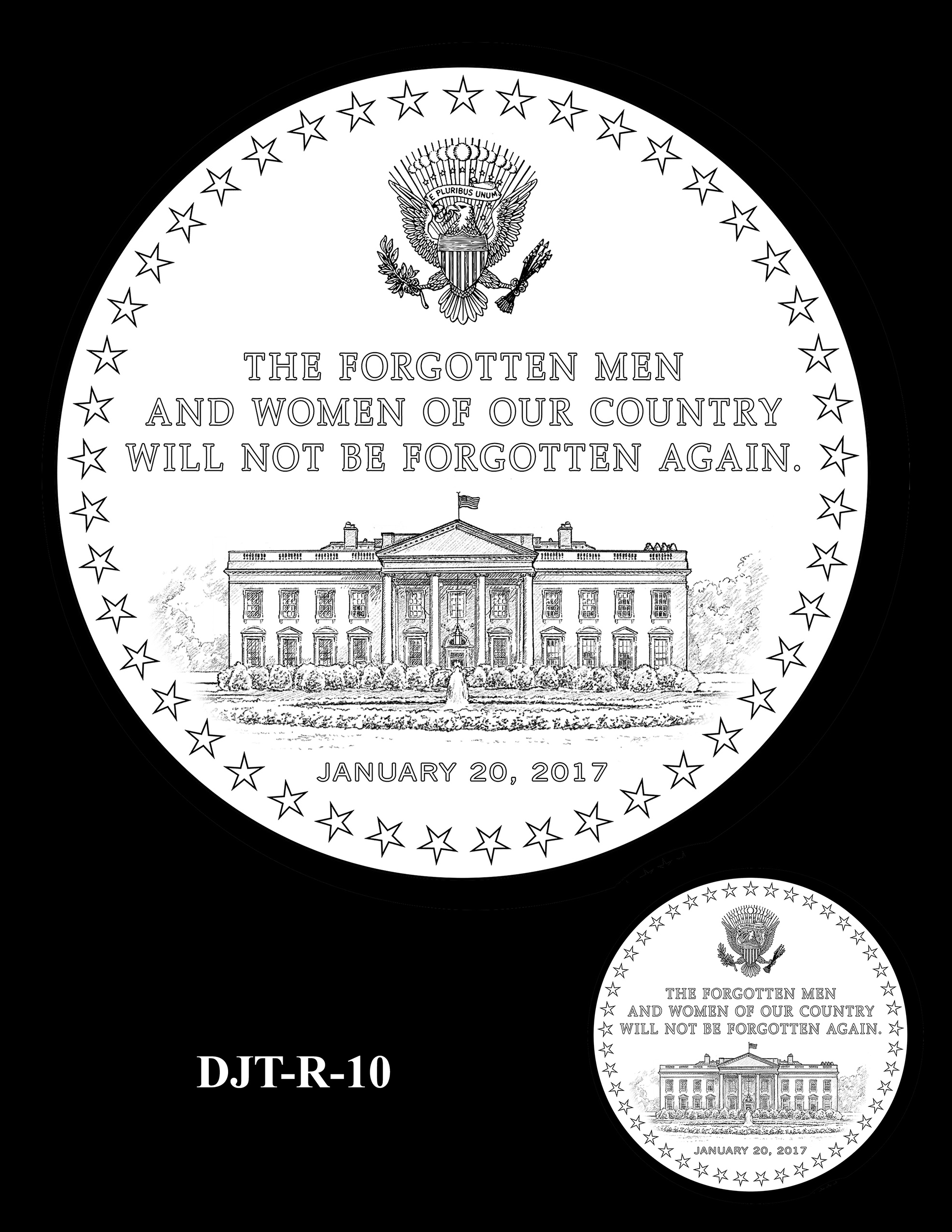 DJT-R-10 -- Donald J. Trump Presidential Medal