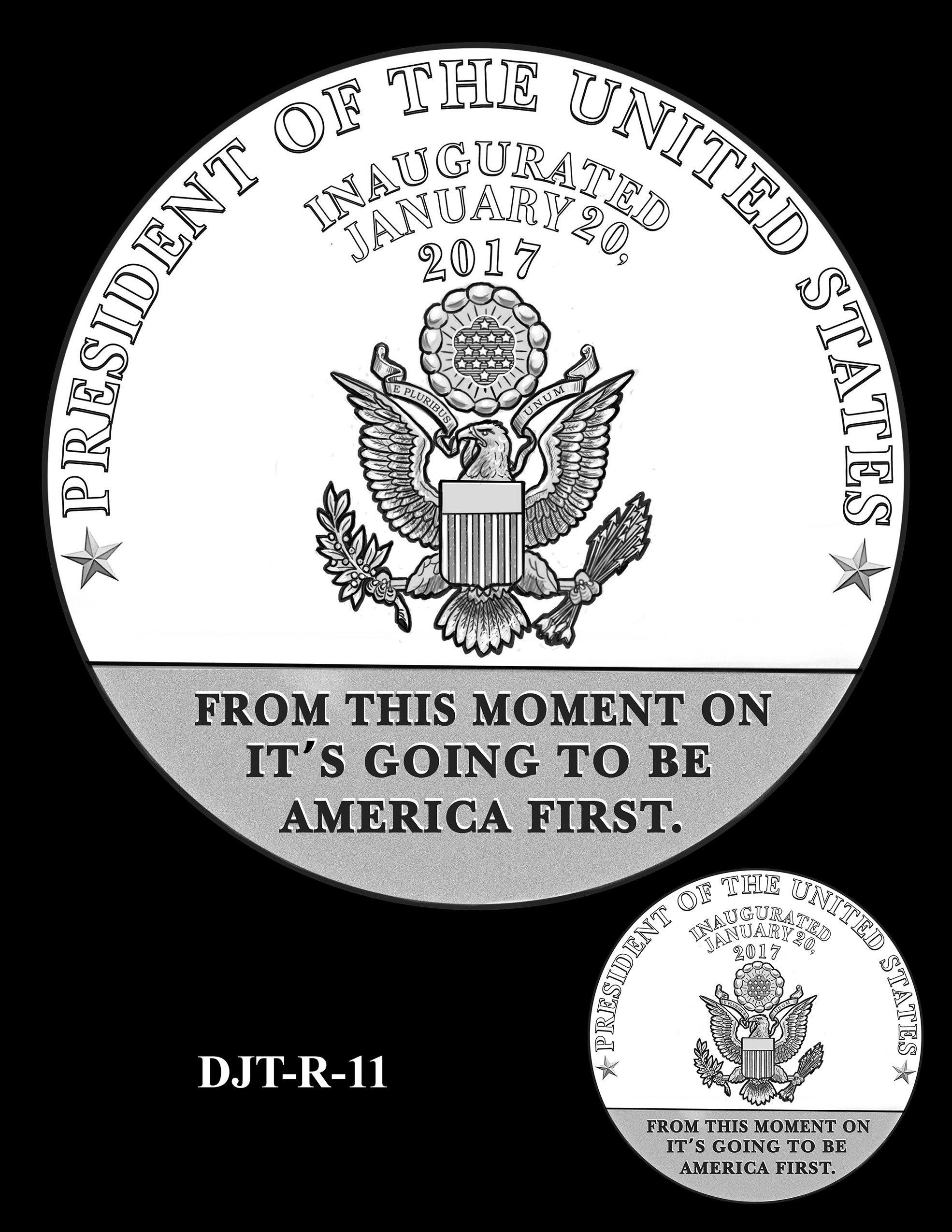 DJT-R-11 -- Donald J. Trump Presidential Medal