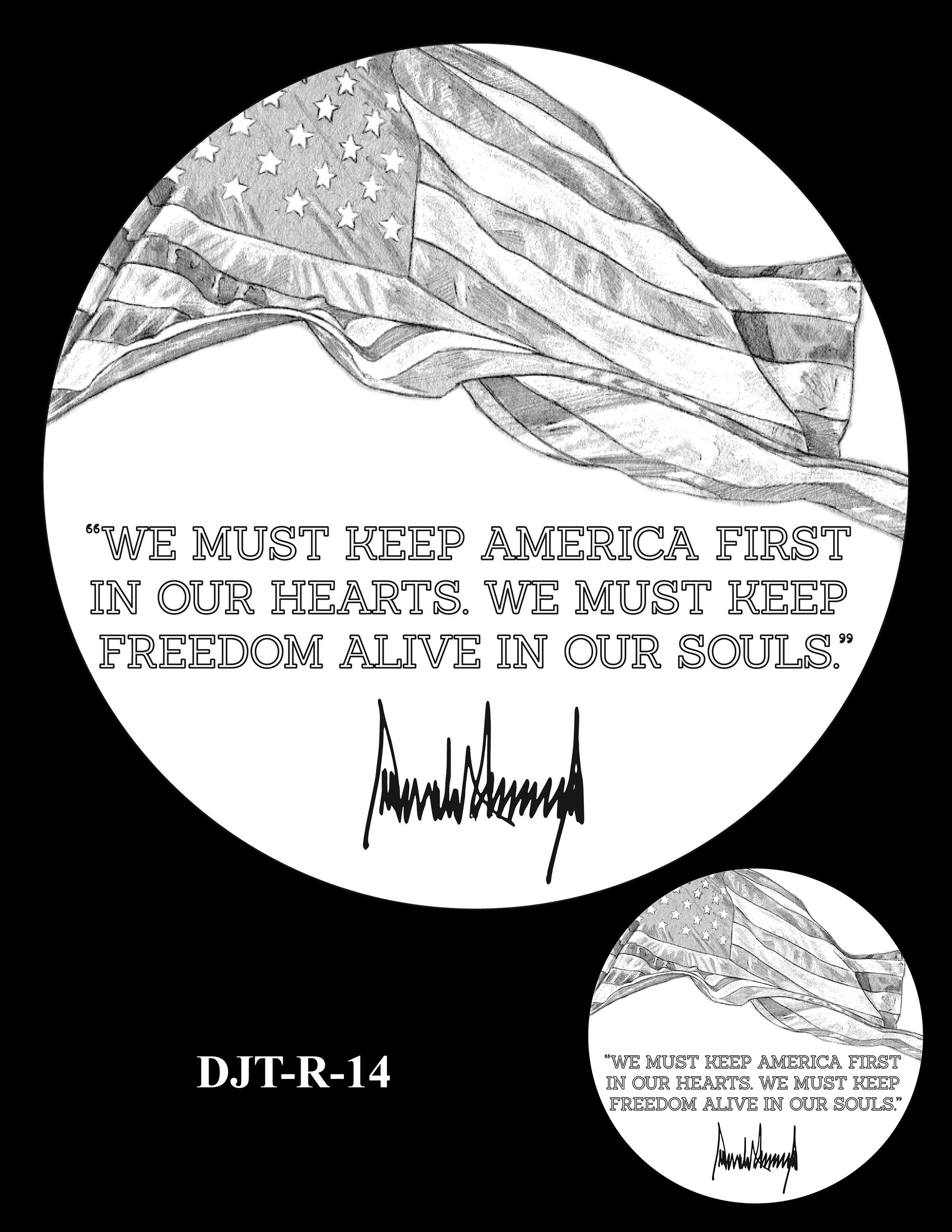 DJT-R-14 -- Donald J. Trump Presidential Medal