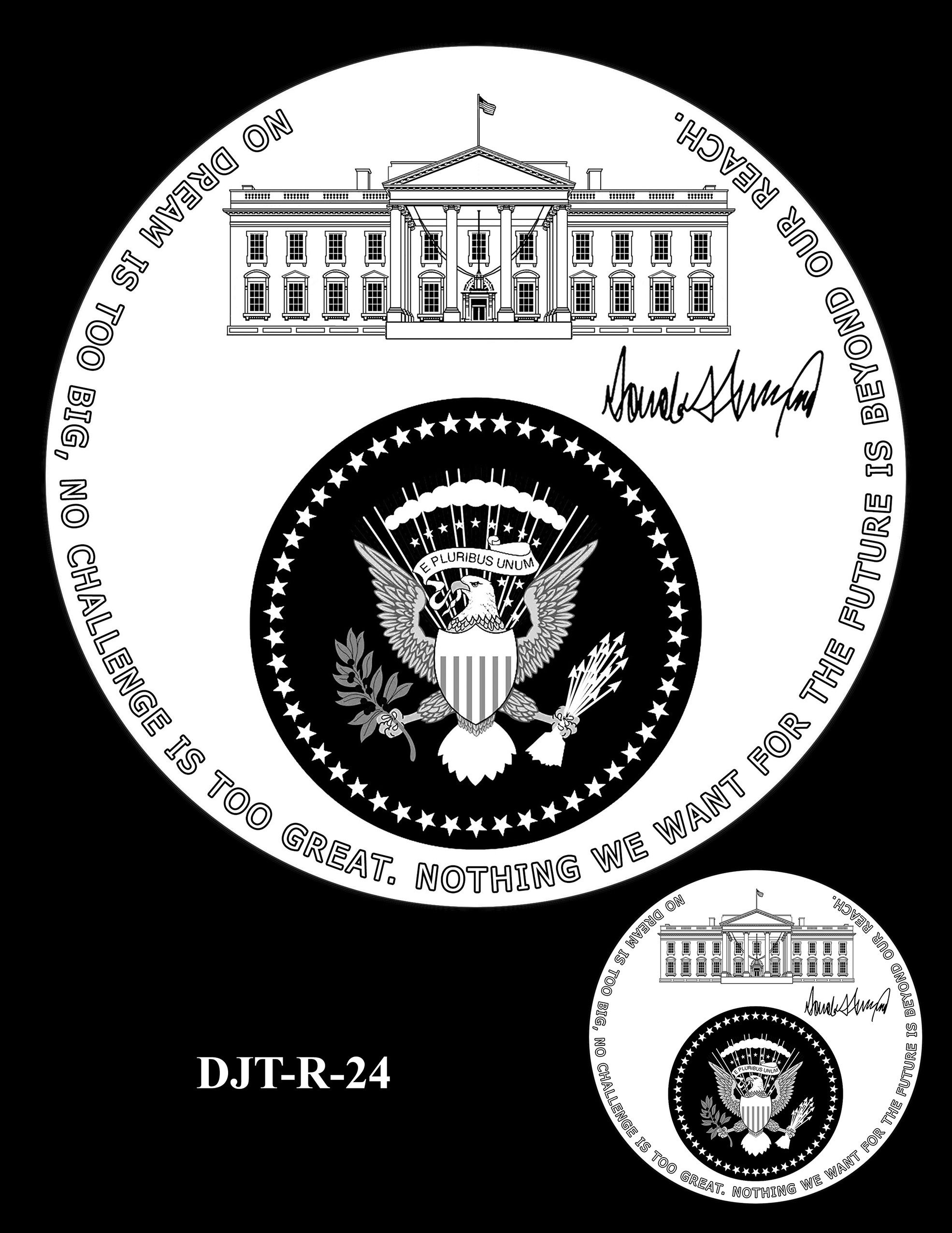 DJT-R-24 -- Donald J. Trump Presidential Medal