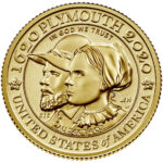 2020 Mayflower 400th Anniversary Gold Reverse Proof Coin Reverse