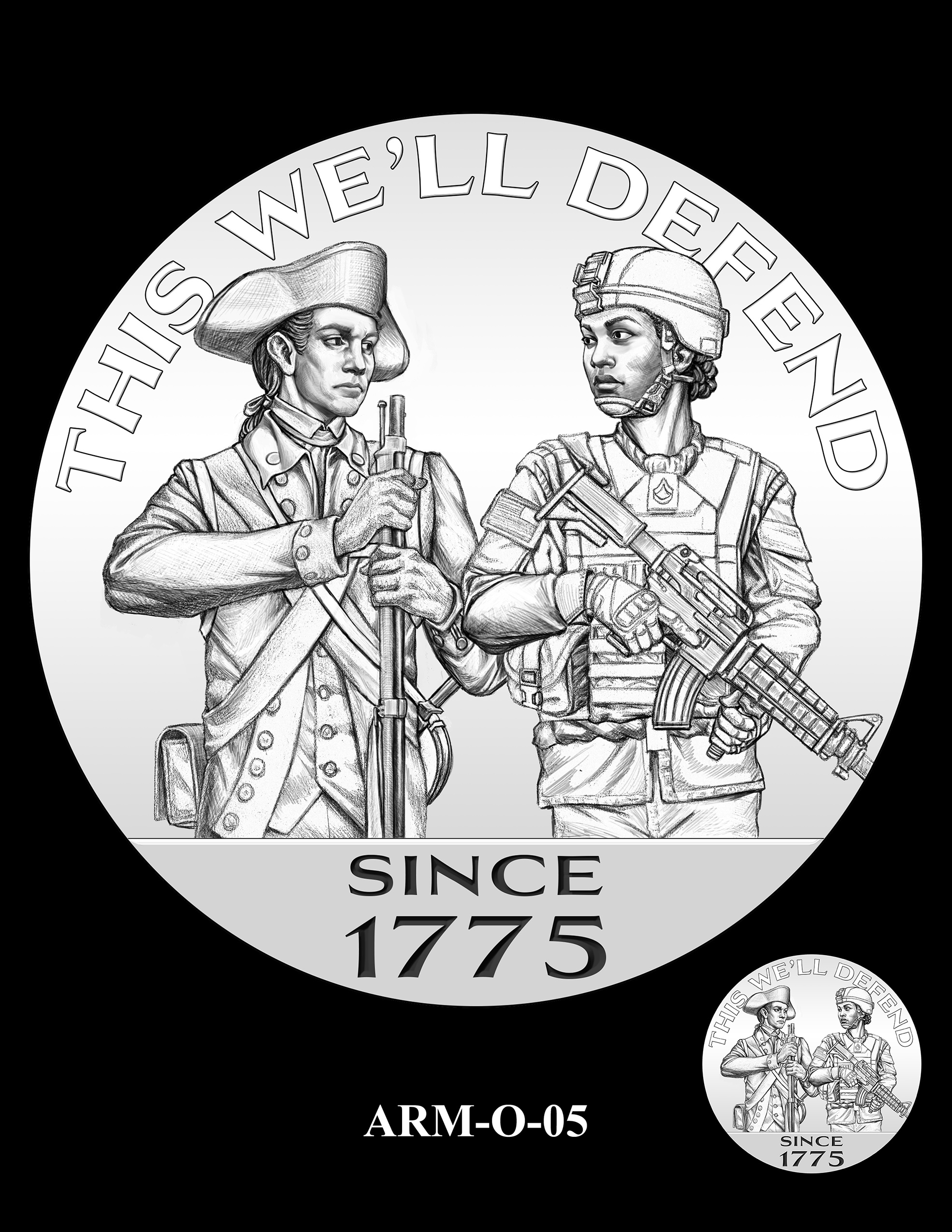 ARM-O-05 -- United States Army Silver Medal