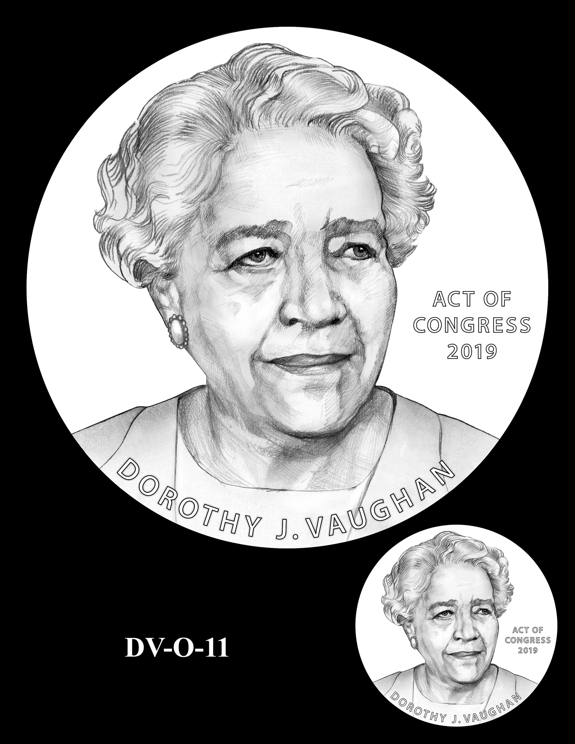 DV-O-11 -- Dorothy J. Vaughan Congressional Gold Medal