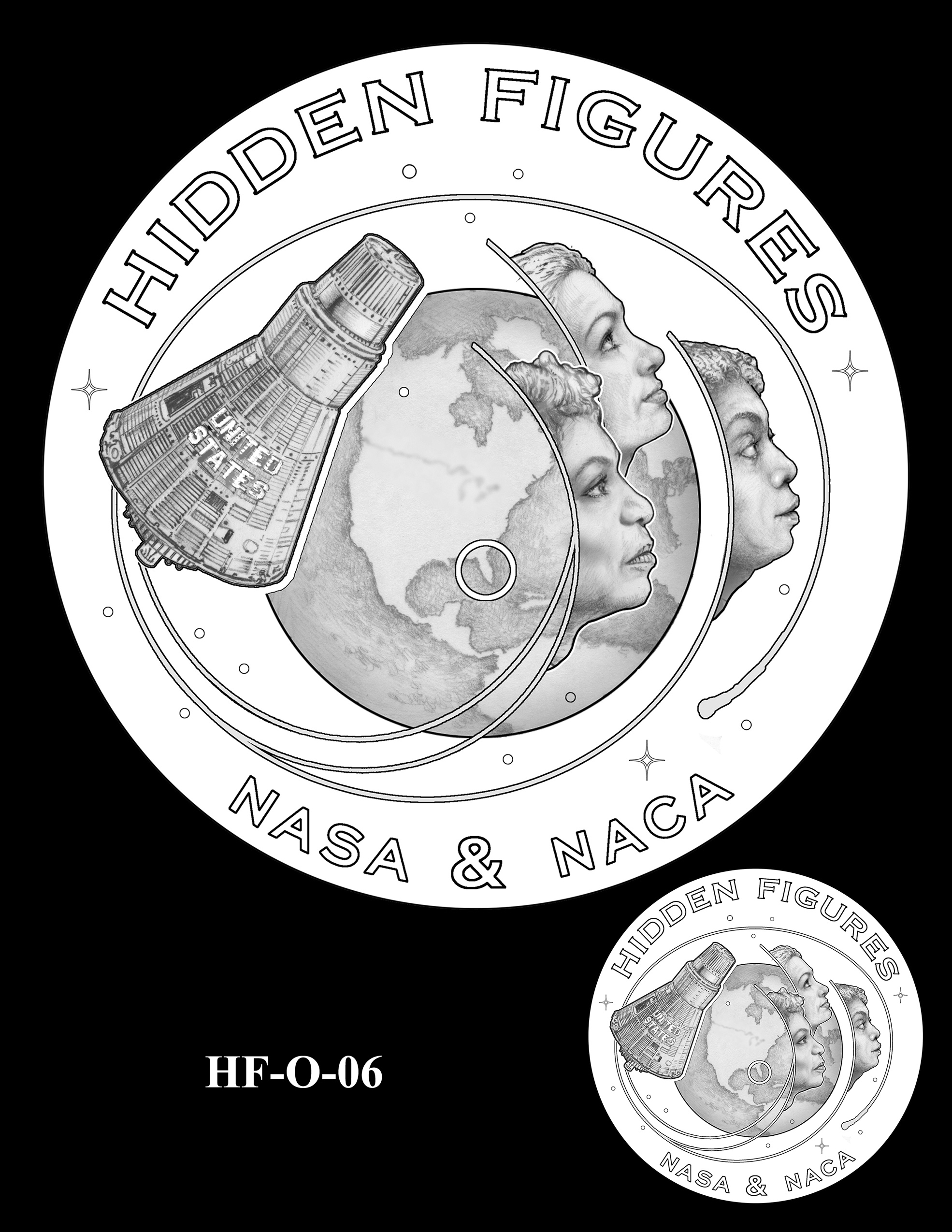 HF-O-06 -- Hidden Figures Group Congressional Gold Medal