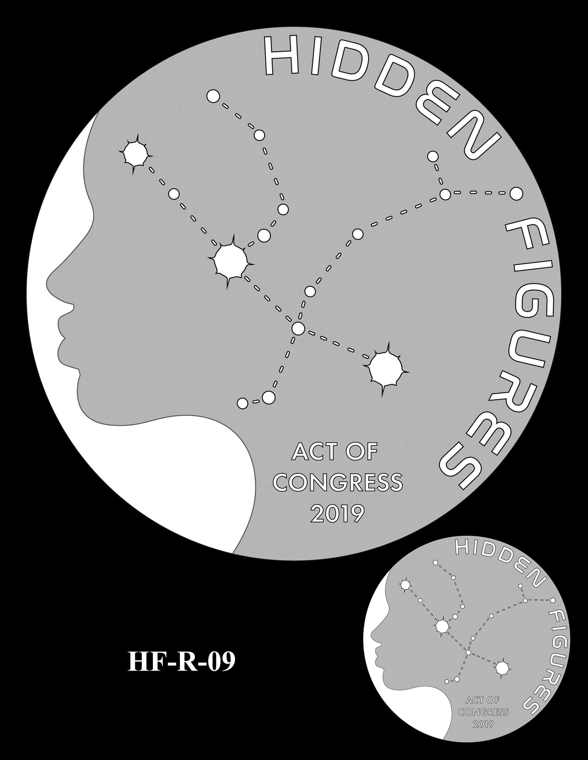 HF-R-09 -- Hidden Figures Group Congressional Gold Medal