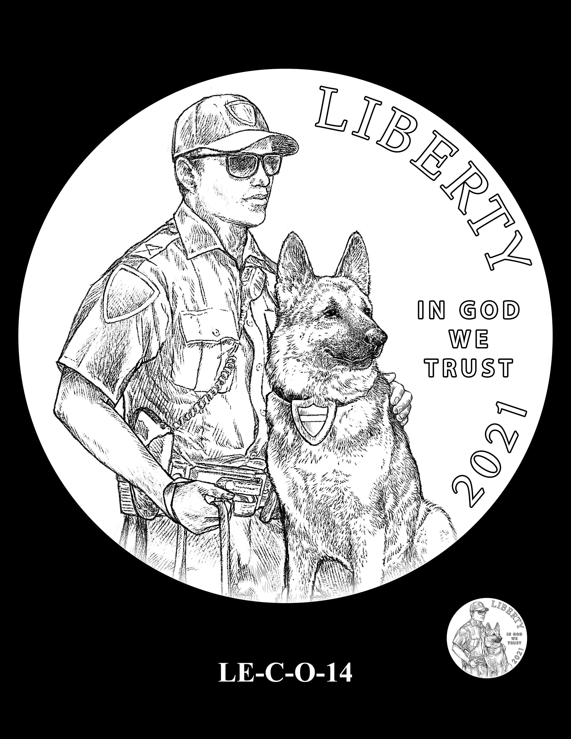 LE-C-O-14 -- National Law Enforcement Museum Commemorative Coin Program