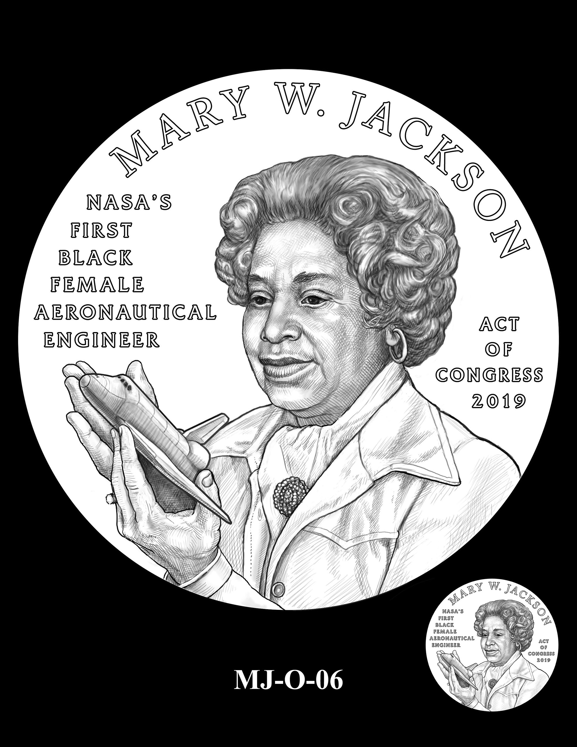 MJ-O-06 -- Mary W. Jackson Congressional Gold Medal