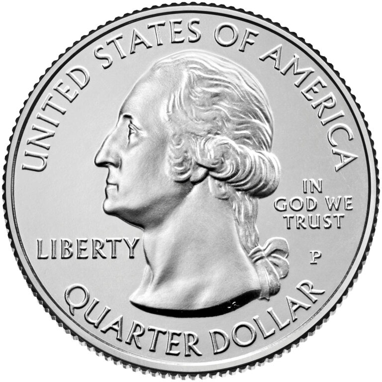 2021 America the Beautiful Quarters Coin Uncirculated Obverse Philadelphia