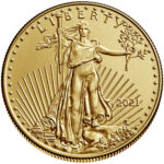 2021 American Eagle Gold One-Half Ounce Bullion Coin Obverse Old Design