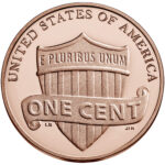 2021 Lincoln Penny Proof Reverse