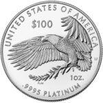 2021 American Eagle Platinum Proof Coin Reverse