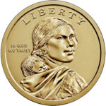 2021 Native American One Dollar Uncirculated Coin Obverse