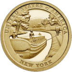 2021 American Innovation One Dollar Coin New York Proof Reverse