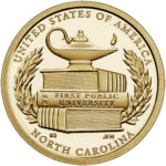 2021 American Innovation One Dollar Coin North Carolina Proof Reverse