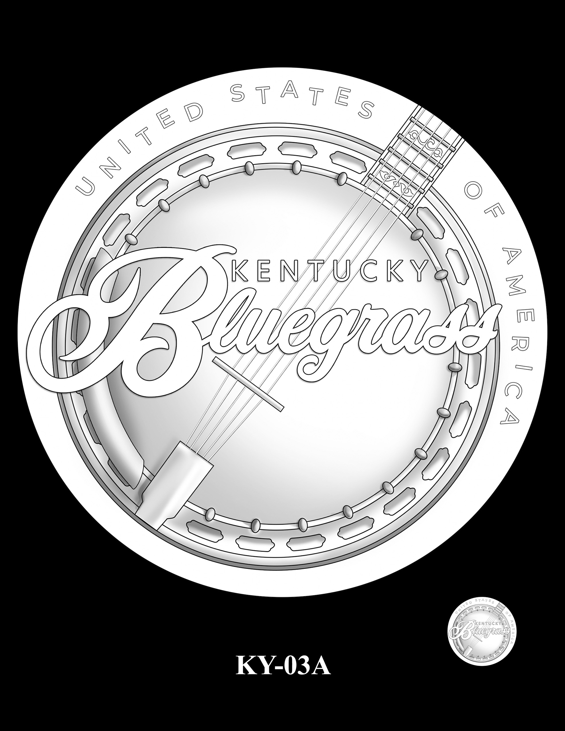 KY-03A -- 2022 American Innovation $1 Coin - Kentucky