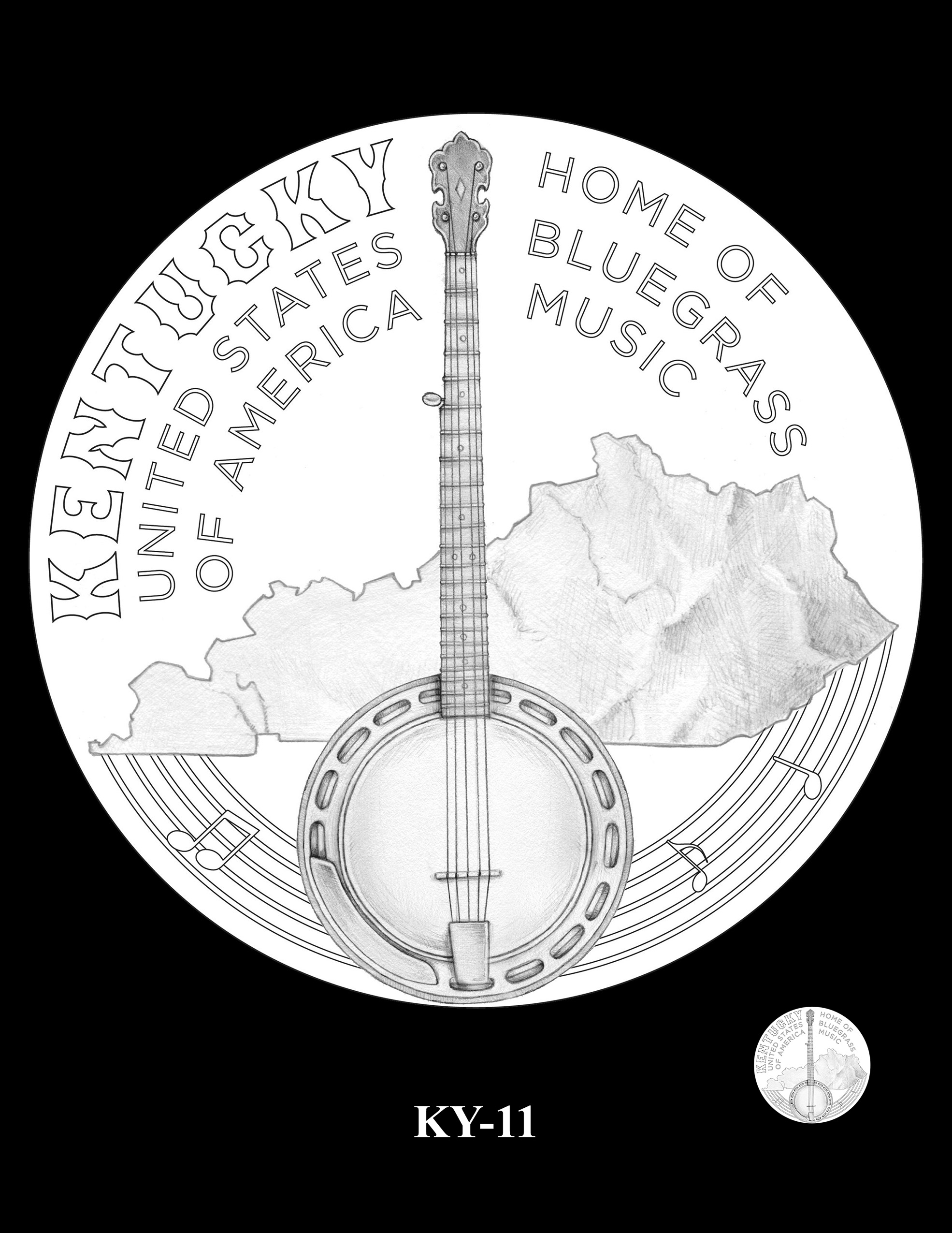 KY-11 -- 2022 American Innovation $1 Coin - Kentucky