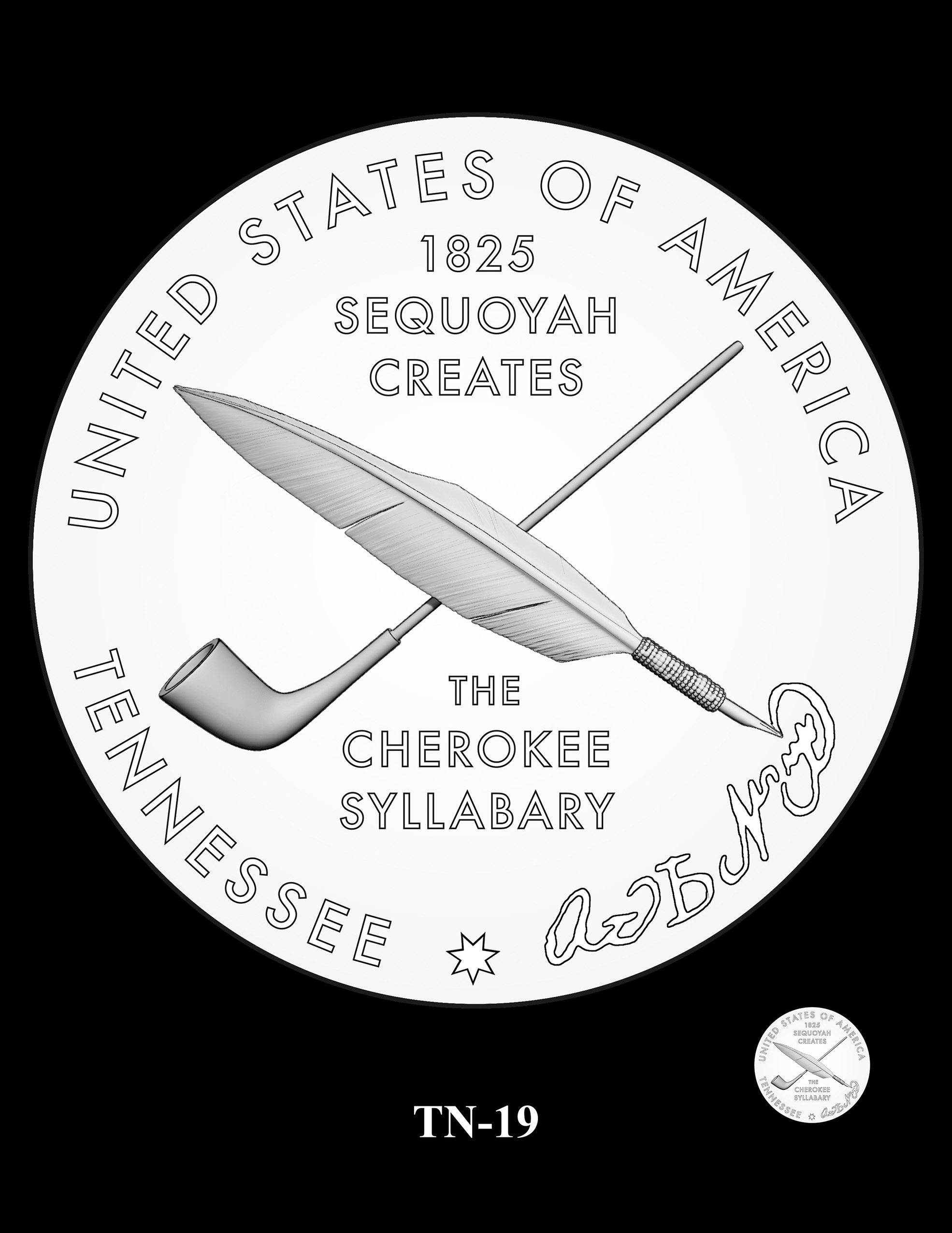 TN-19 -- 2022 American Innovation $1 Coin - Tennessee