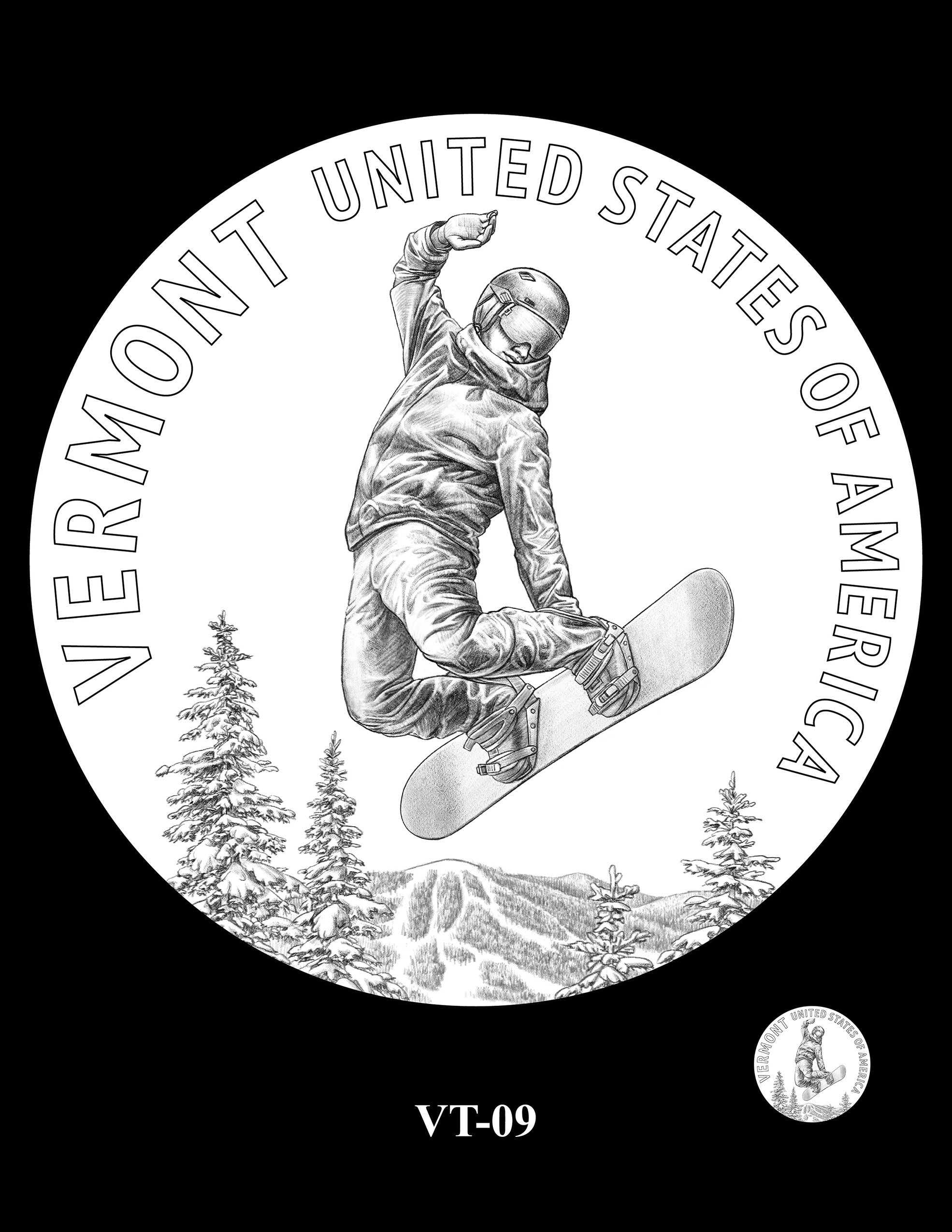 VT-09 -- 2022 American Innovation $1 Coin - Vermont