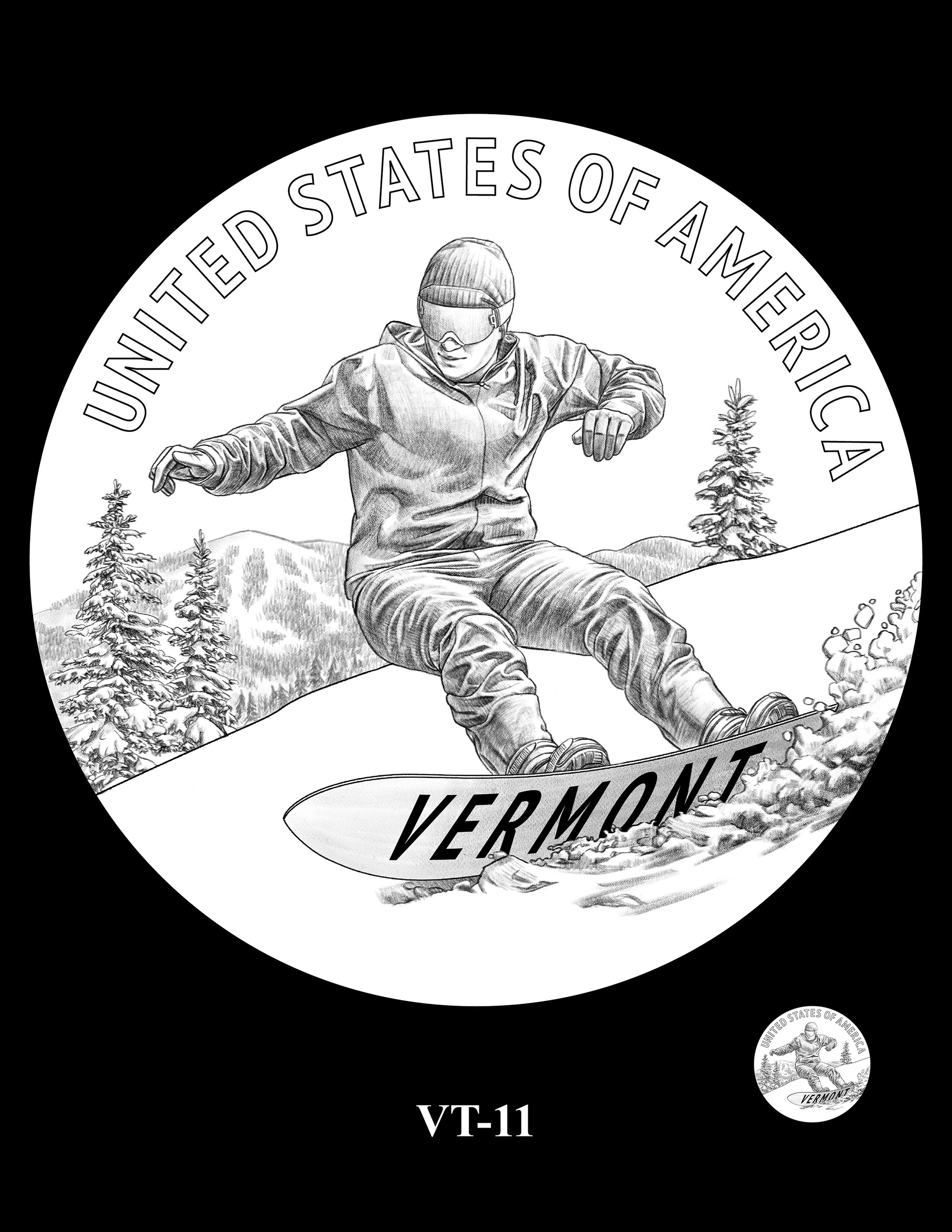 VT-11 -- 2022 American Innovation $1 Coin - Vermont