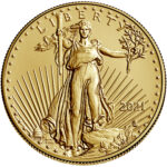 2021 American Eagle Gold Half Ounce Bullion Coin Obverse New Design