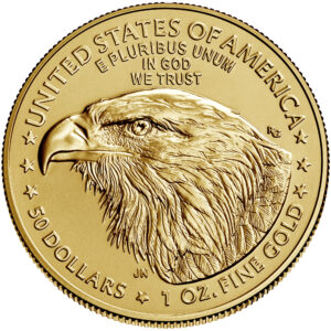 2021 American Eagle Gold One Ounce Bullion Coin Reverse New Design