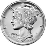 2021 American Eagle Palladium One Ounce Bullion Coin Obverse