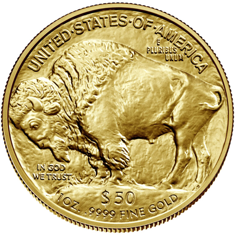 2022 American Buffalo Gold One Ounce Bullion Coin Reverse