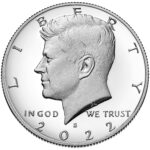 2022 Kennedy Half Dollar Proof Obverse