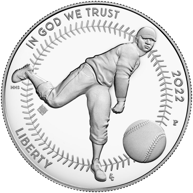 2022 Negro Leagues Baseball Commemorative Silver Proof Privy Mark Obverse