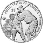 2022 Negro Leagues Baseball Commemorative Silver Proof Reverse