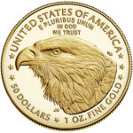 2022 American Eagle Gold One Ounce Proof Coin Reverse