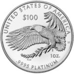 2022 American Eagle Platinum Proof Coin Reverse
