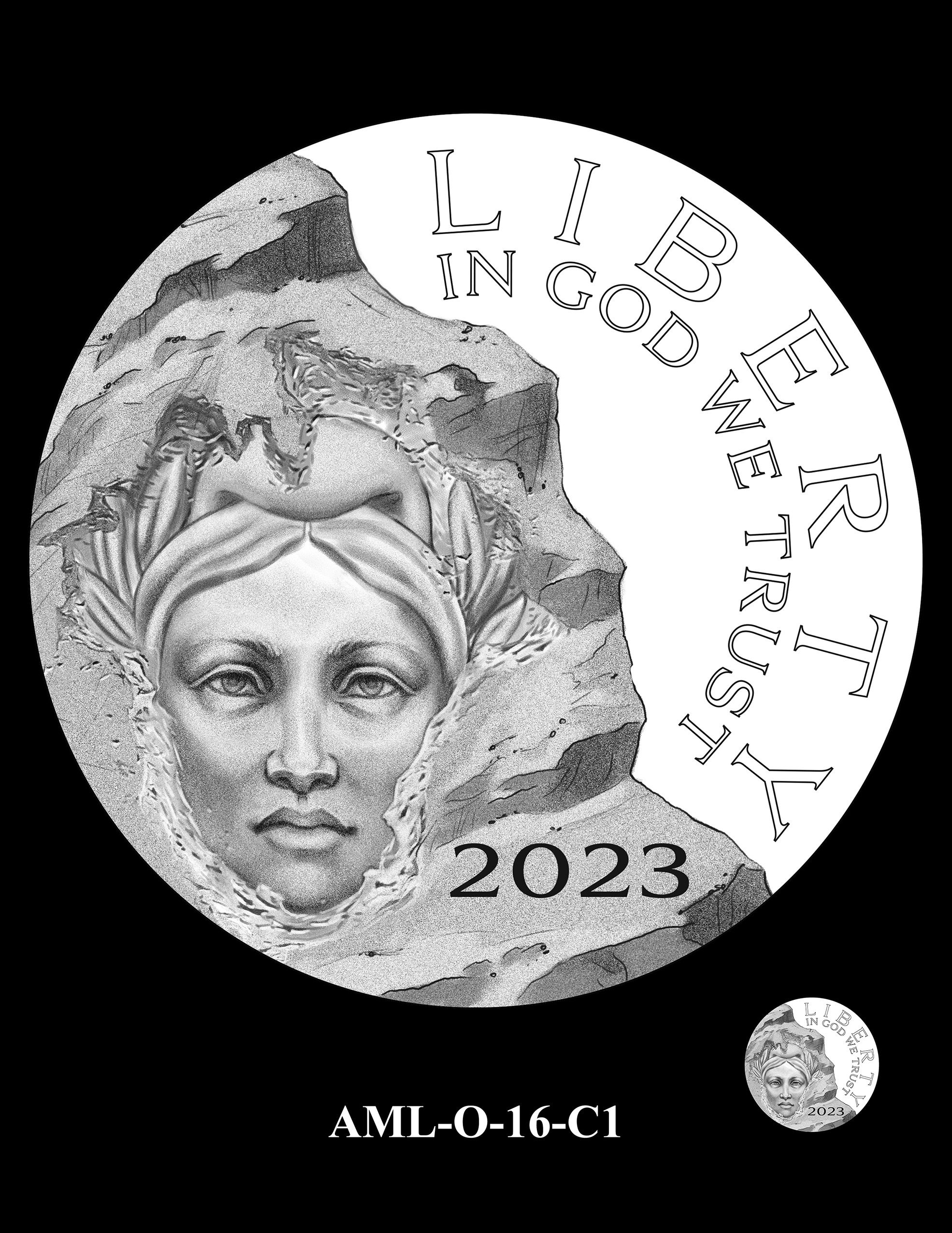 AML-O-16-C1 -- 2023 American Liberty High Relief 24k Gold and Silver Medal Program