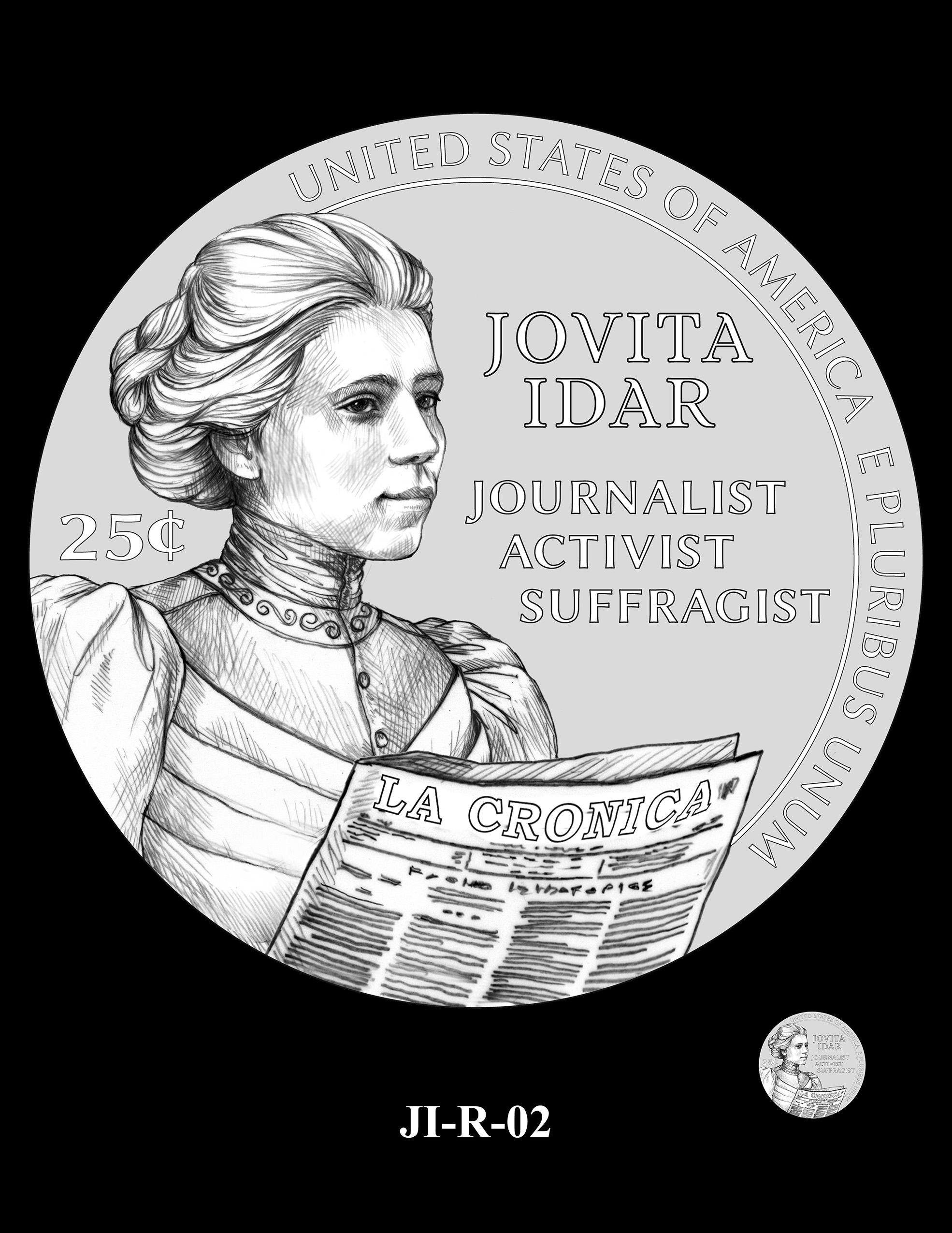 JI-R-02 -- 2023 American Women Quarters - Jovita Idar