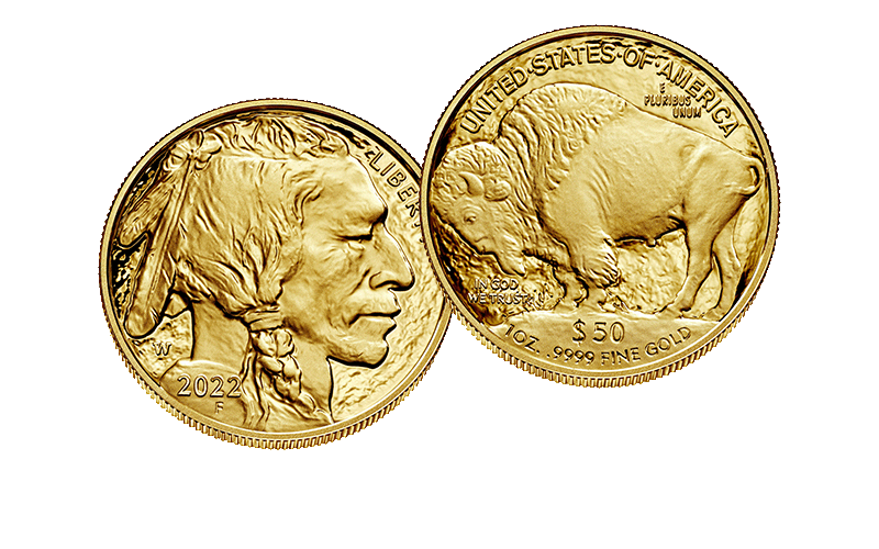 2022 American Buffalo Proof Coin obverse and reverse