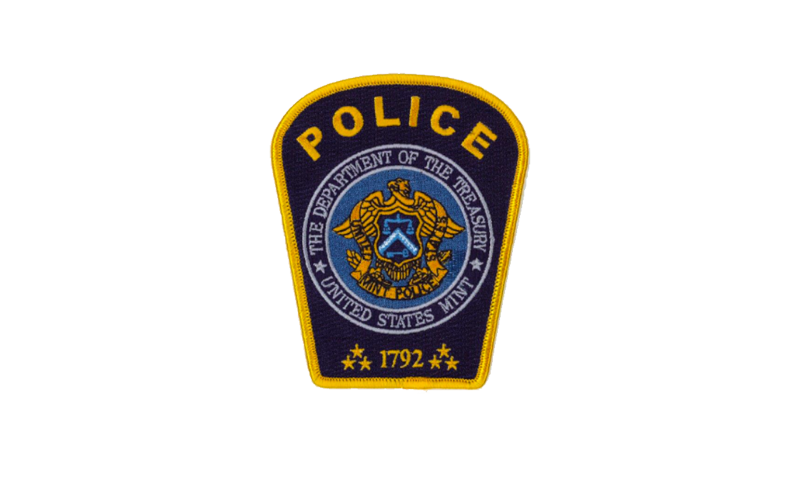 uniform patch of the U.S. Mint Police