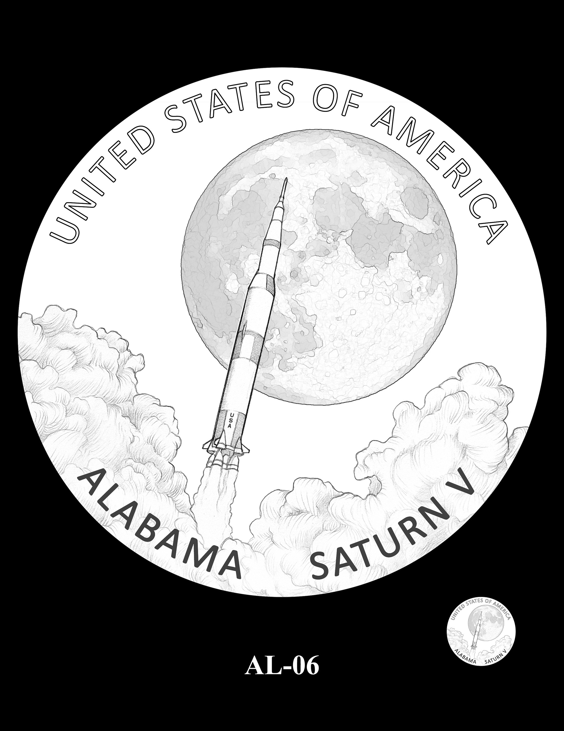 AL-06 -- 2024 American Innovation $1 Coin - Alabama