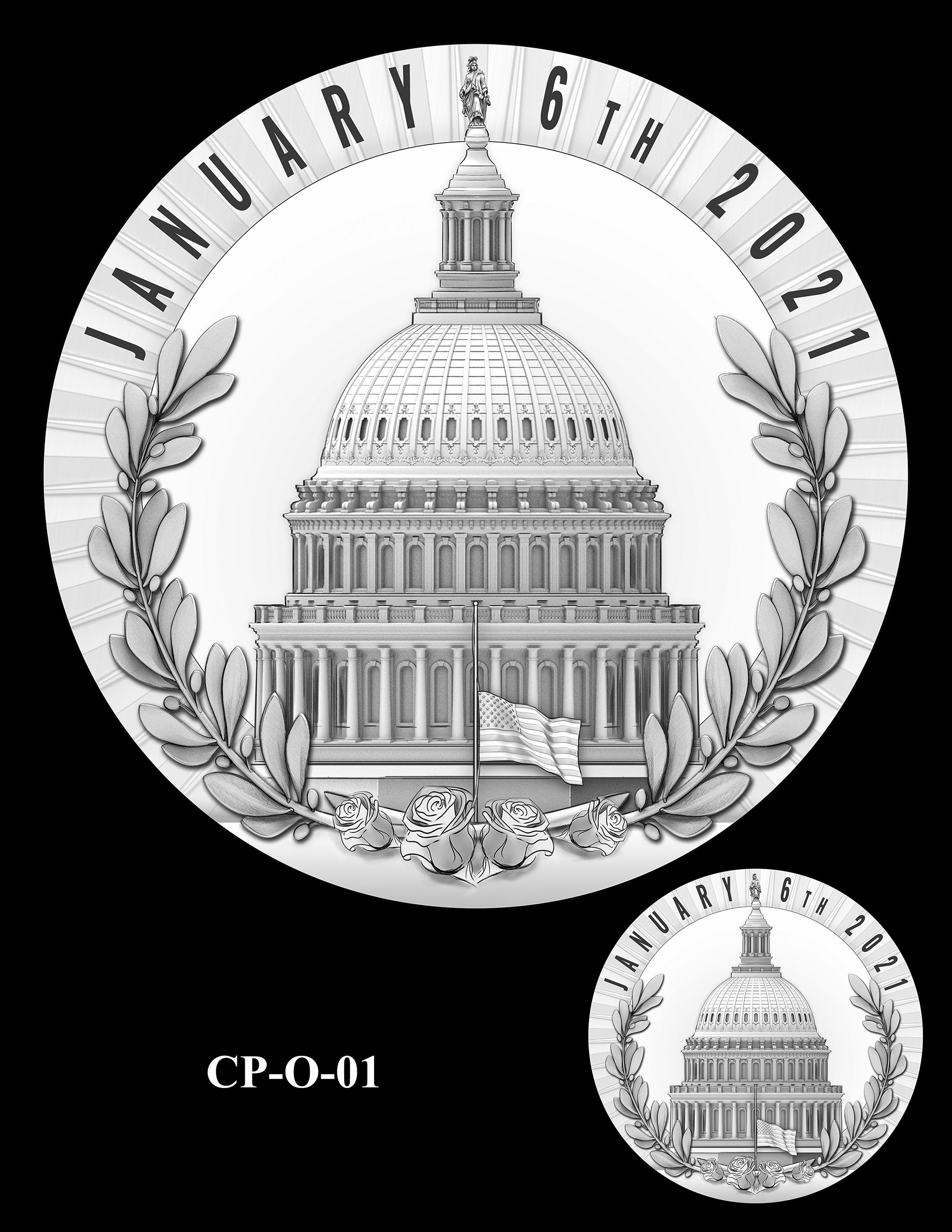 CP-O-01 -- Congressional Gold Medal for Those Who Protected the U.S. Capitol on January 6th 2021
