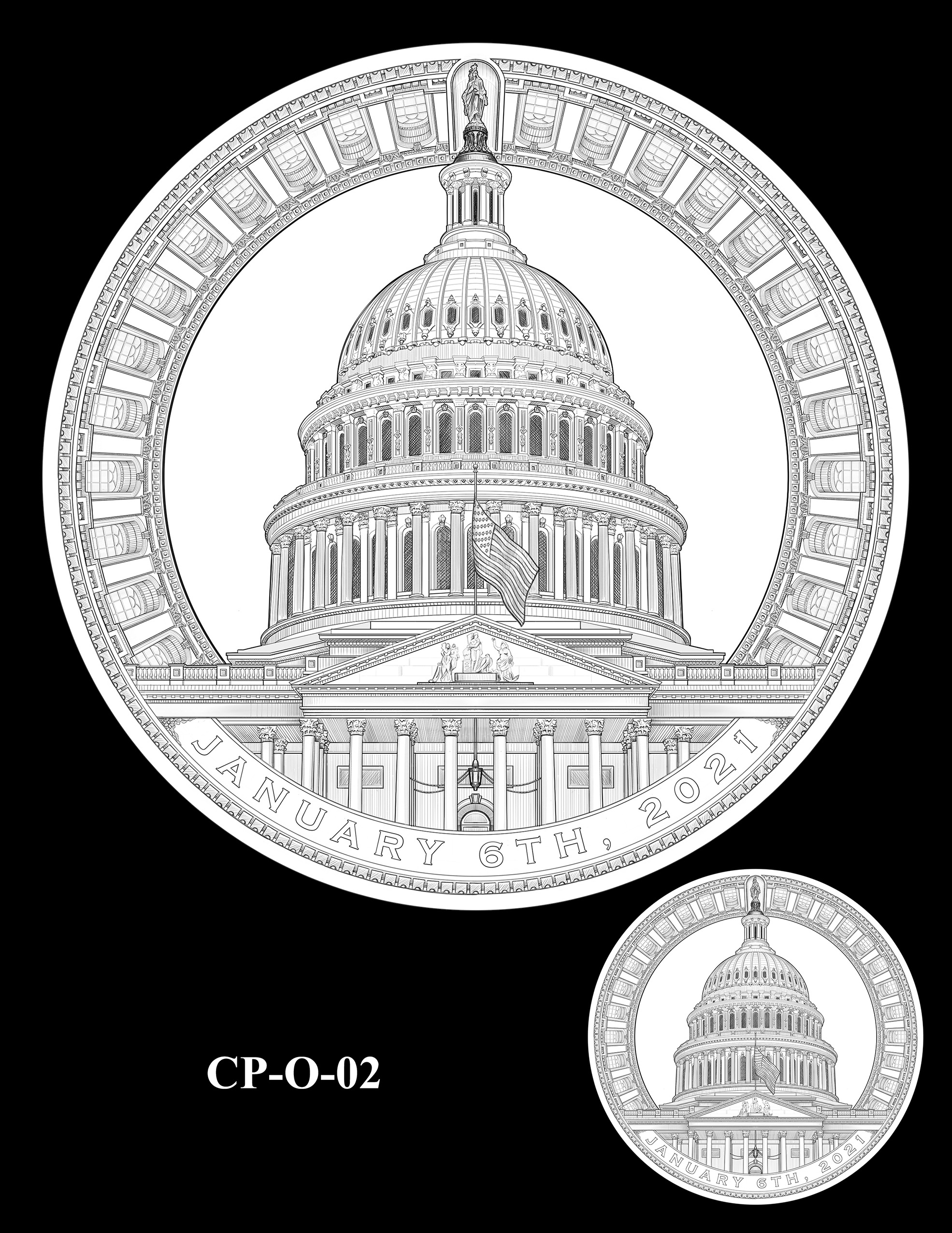 CP-O-02 -- Congressional Gold Medal for Those Who Protected the U.S. Capitol on January 6th 2021