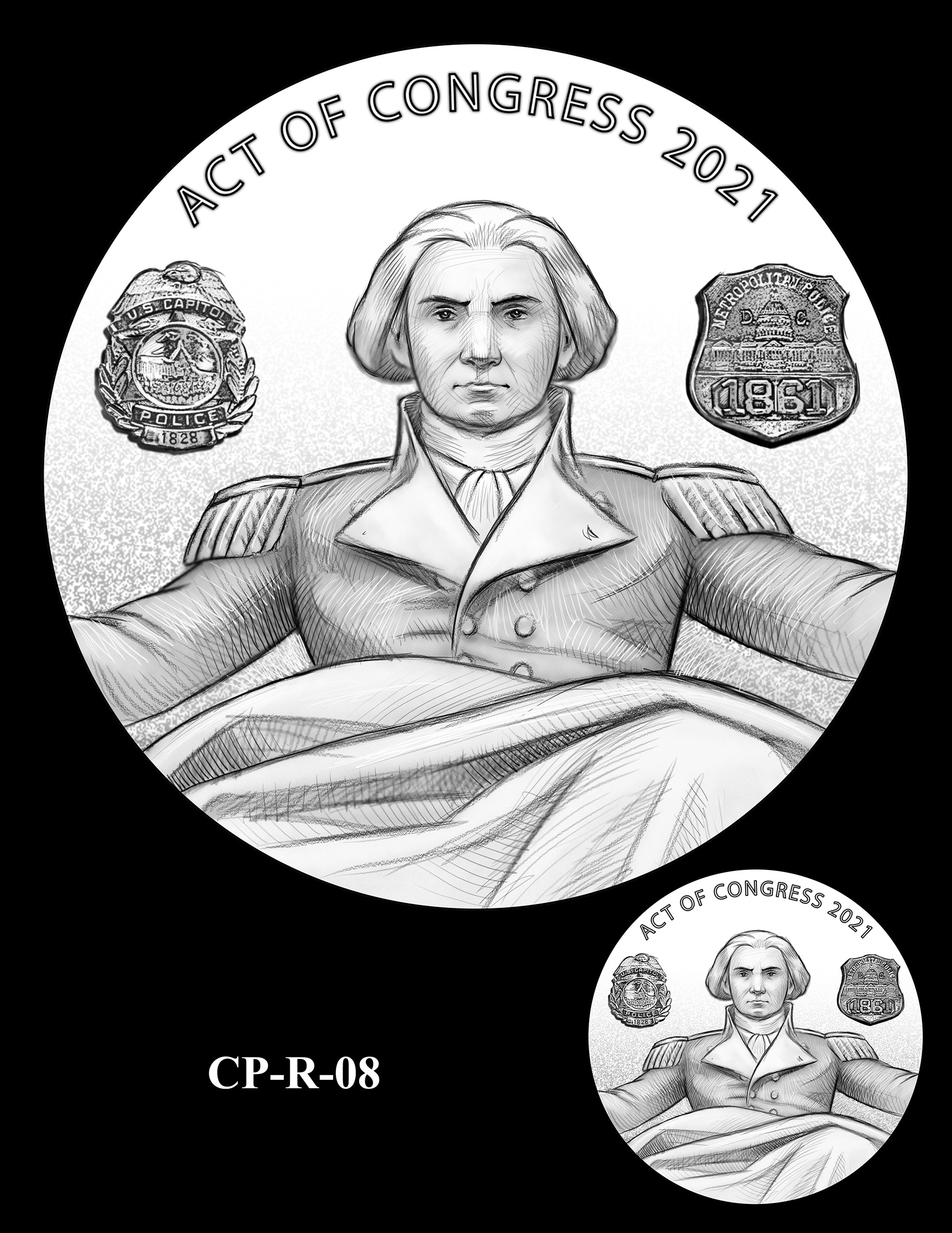CP-R-08 -- Congressional Gold Medal for Those Who Protected the U.S. Capitol on January 6th 2021